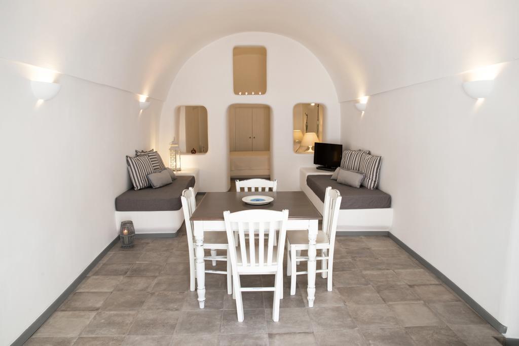 Il Melograno Traditional Cave House Karterados  Rum bild